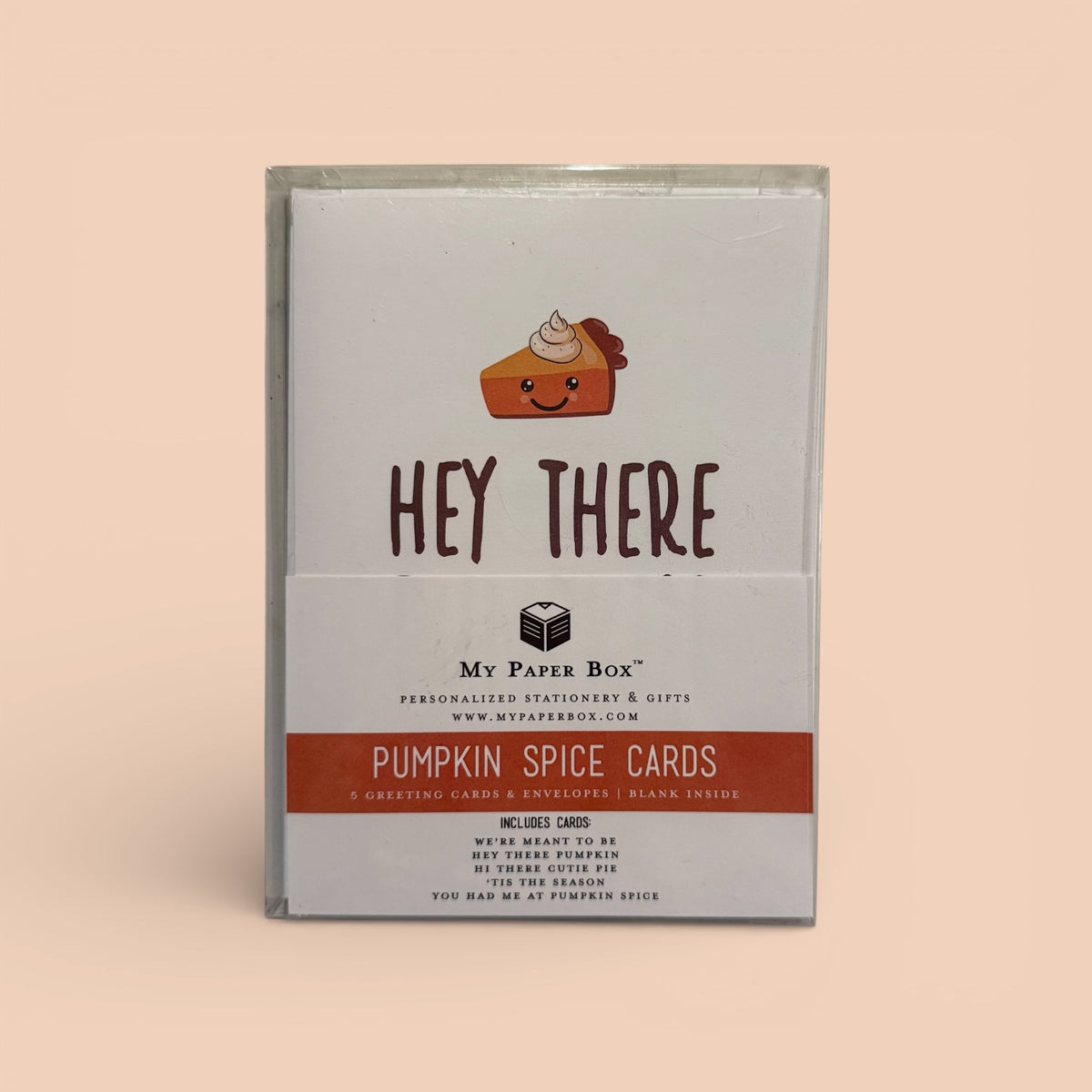 Pumpkin Spice Greeting Card Set