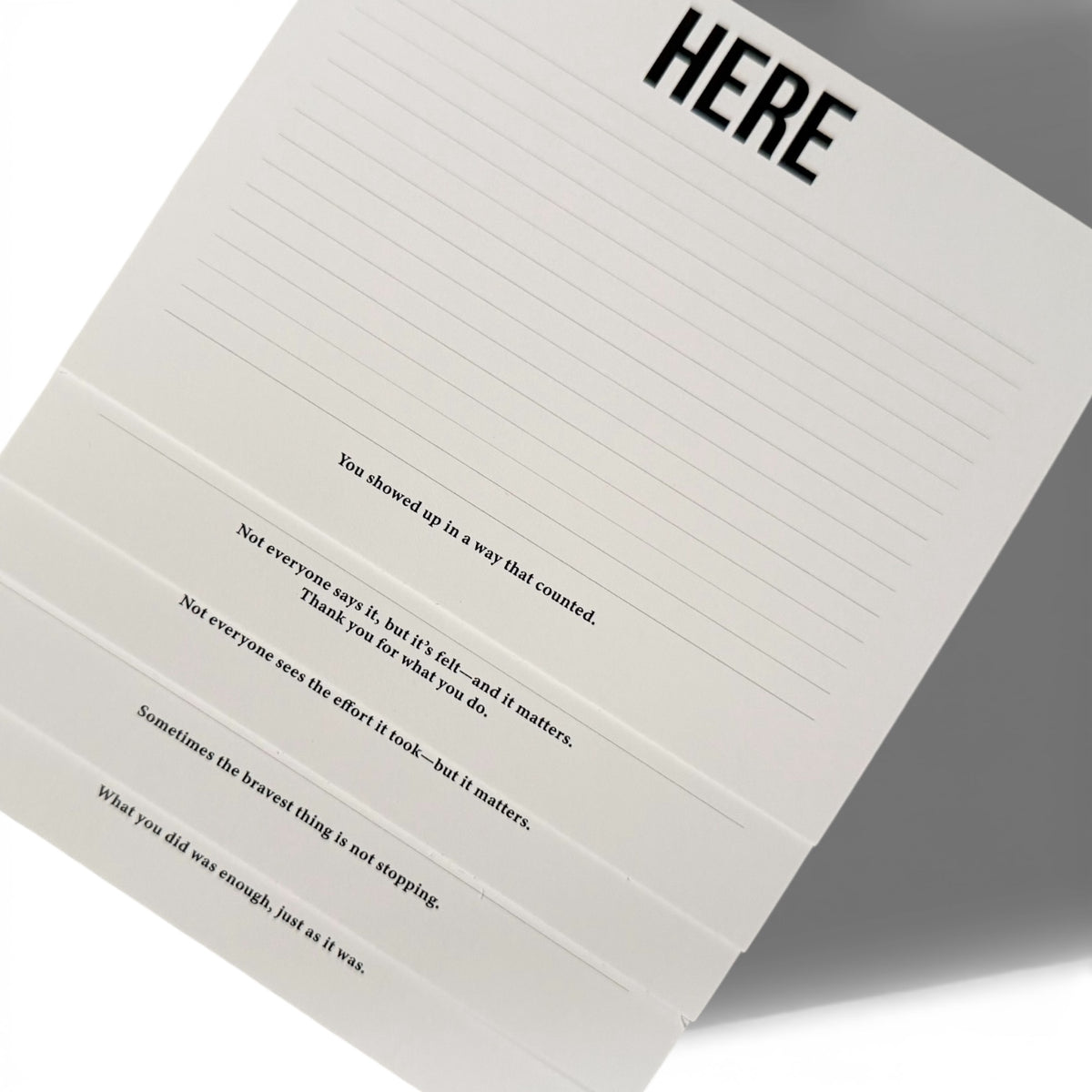 Quiet moments Notecard Set