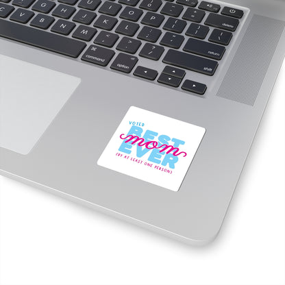 Best Mom Funny Kiss-Cut Stickers