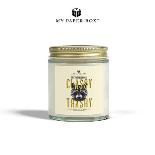 Raccoon Funny Candle