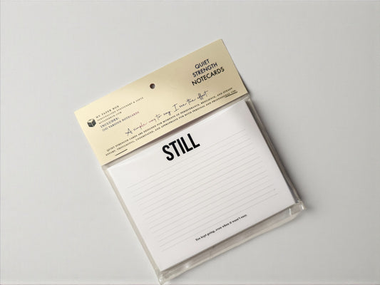 Quiet moments Notecard Set