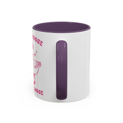 Silly Goose Coffee Mug, Fun Ceramic Cup for Everyday Use, Quirky Gift for Friends, Cute Office Mug, Perfect for Birthdays
