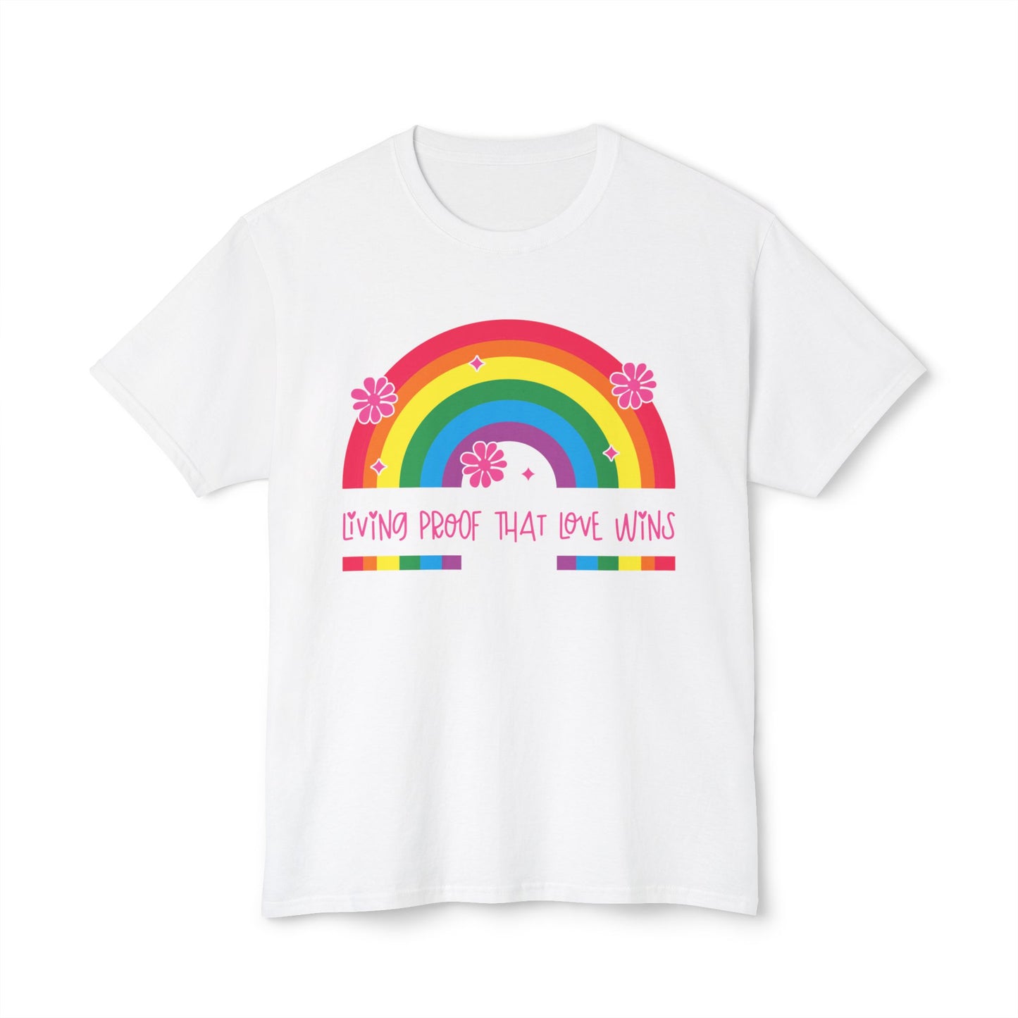 Vibrant Rainbow Love T-Shirt
