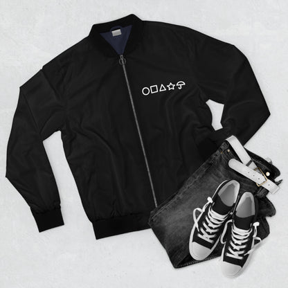 Edgy Men's Bomber Jacket