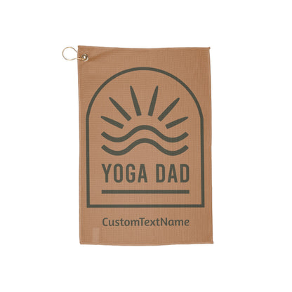 Yoga Dad Gym Towel for Dad