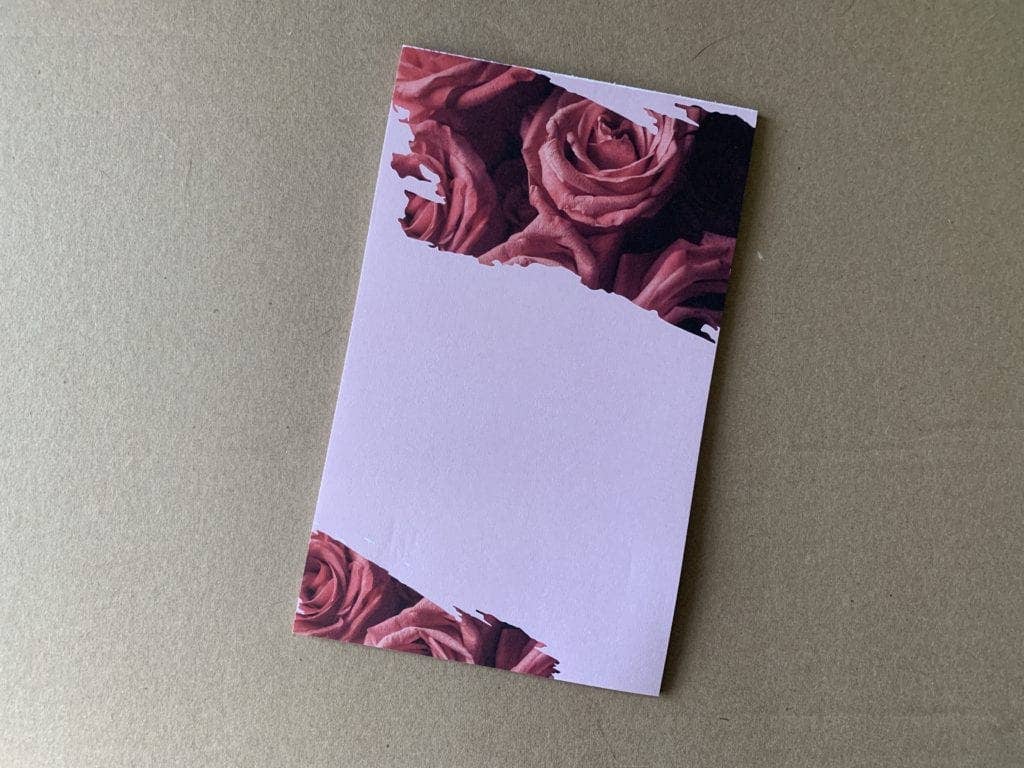 Rose Notepad