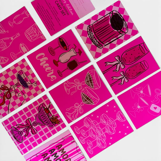 Cheers Edition Gift Tags – Cocktail Mini Cards