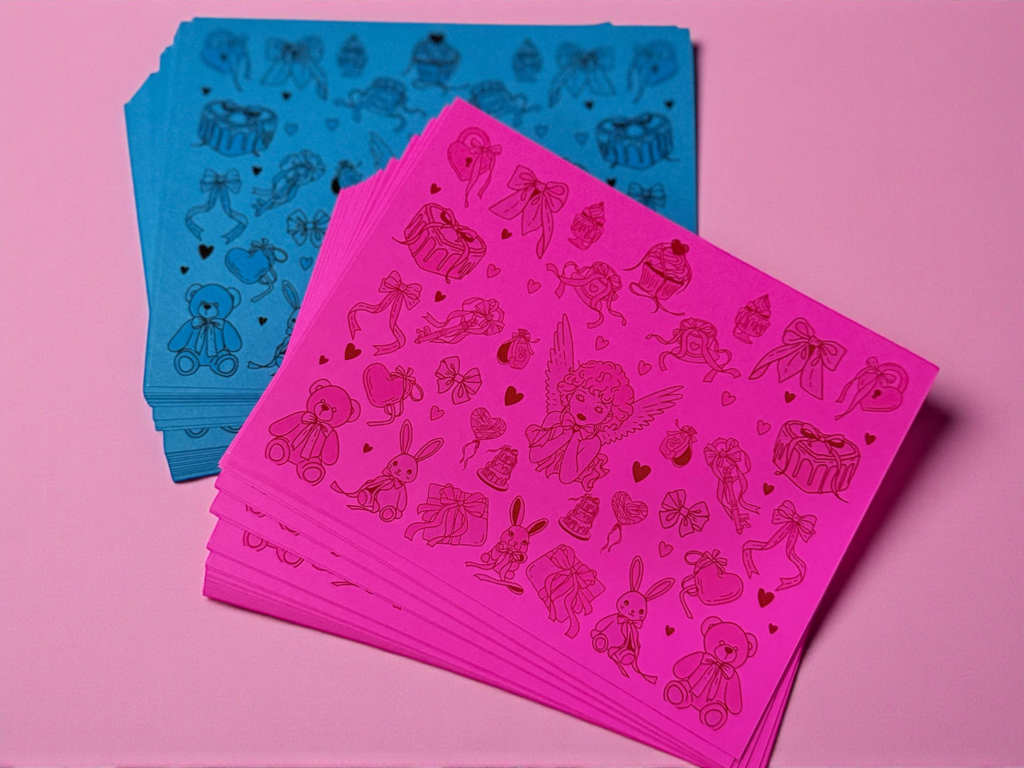 Coquette Collage Cards