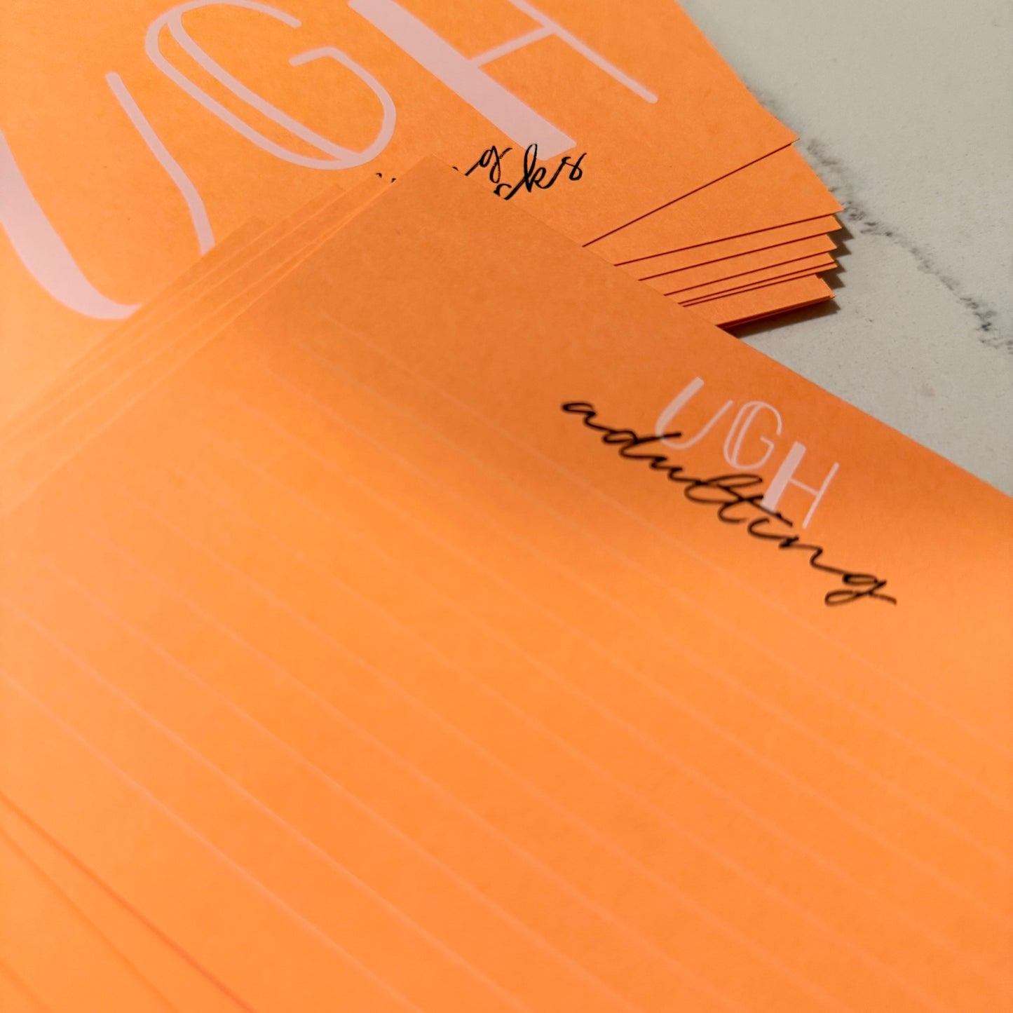 UGH Adulting Sucks Notecard Set