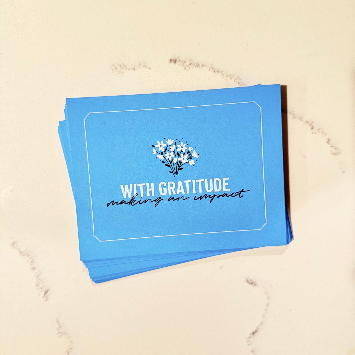 With Gratitude Notecard Set