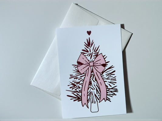 Christmas Tree with Bow