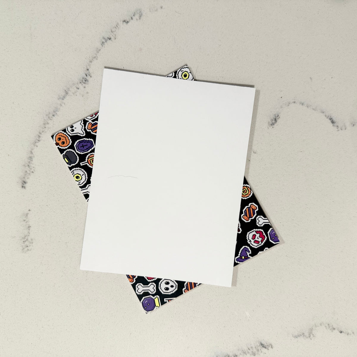 Halloween Pixels Notecard Set