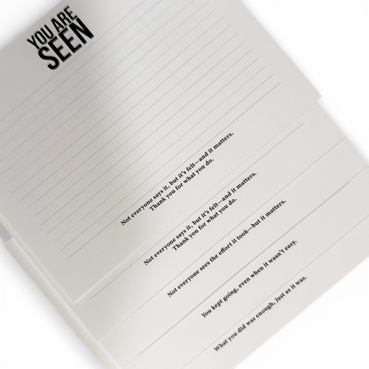 Quiet moments Notecard Set