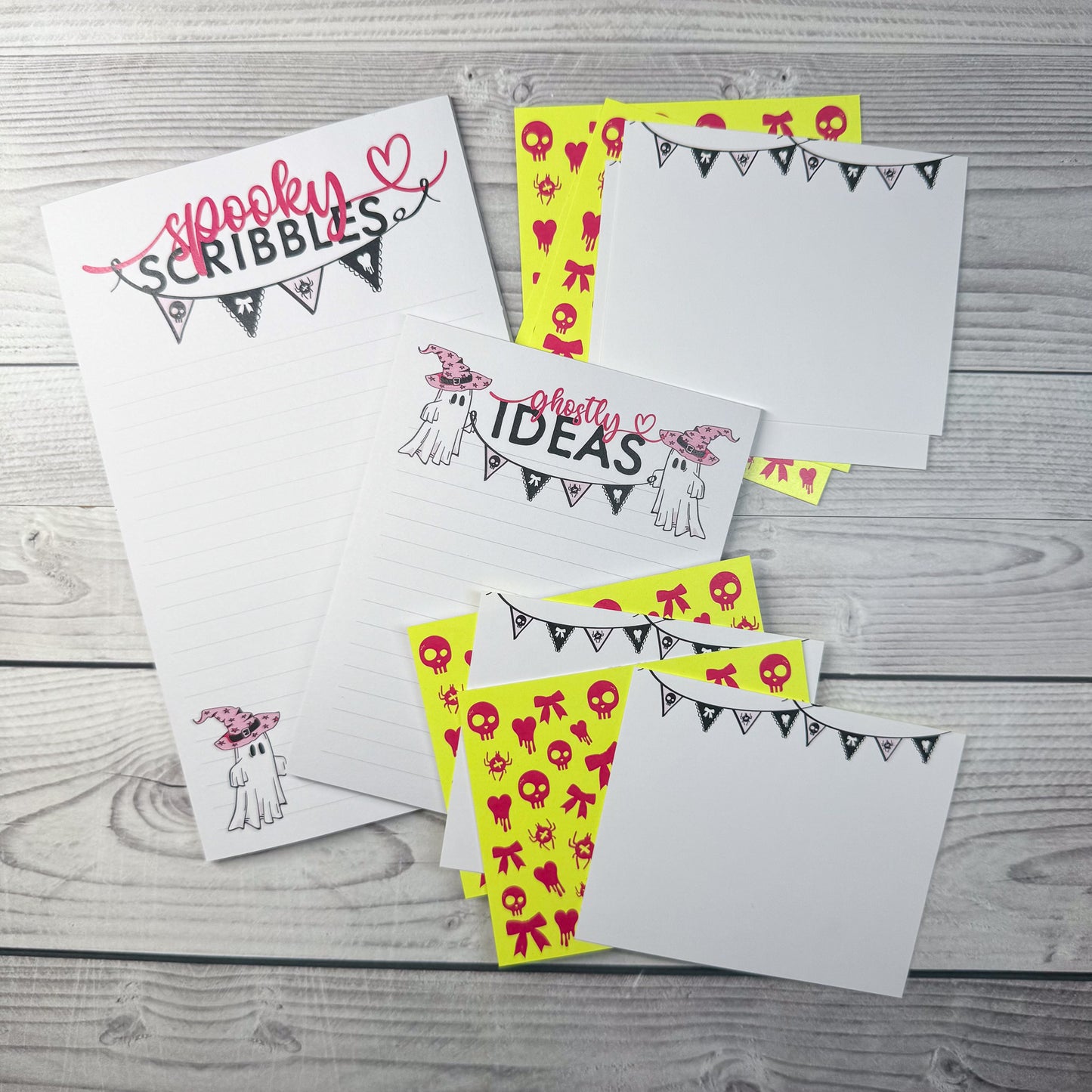 Spooky Ideas Notepad and Notecard set