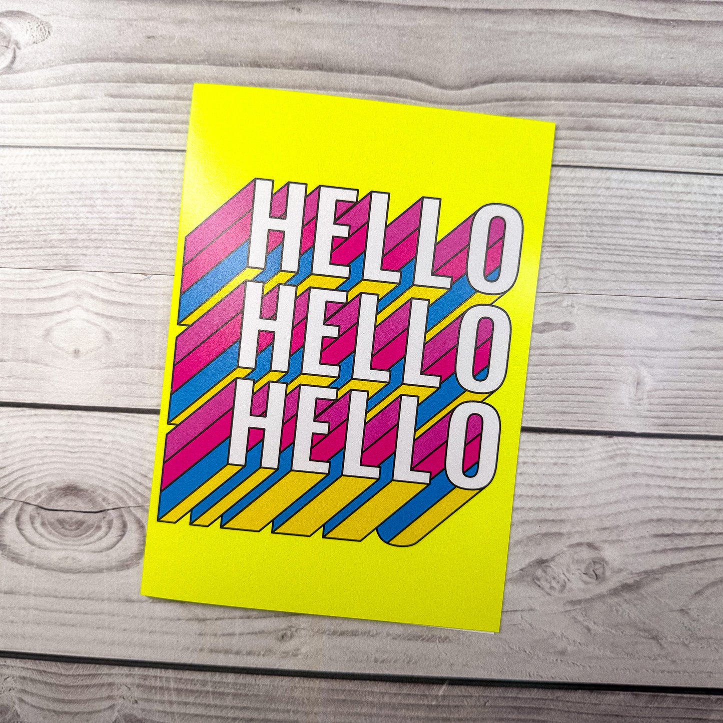 Neon Hello Hello Hello