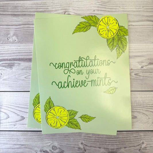 Achieve-Mints Poster