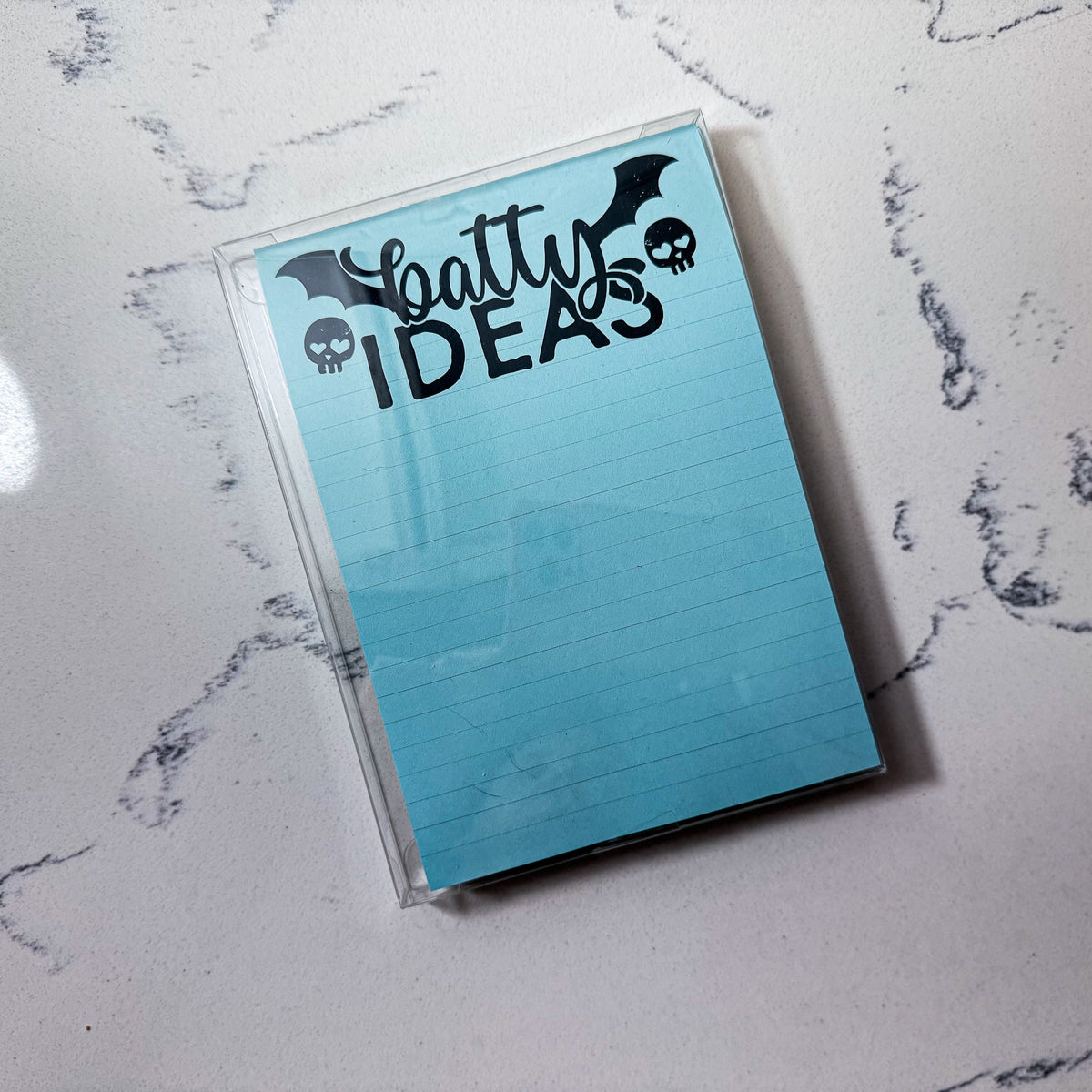 Special Edition Skull Stationery Gift Set | Cute Goth Notecards & Notepad