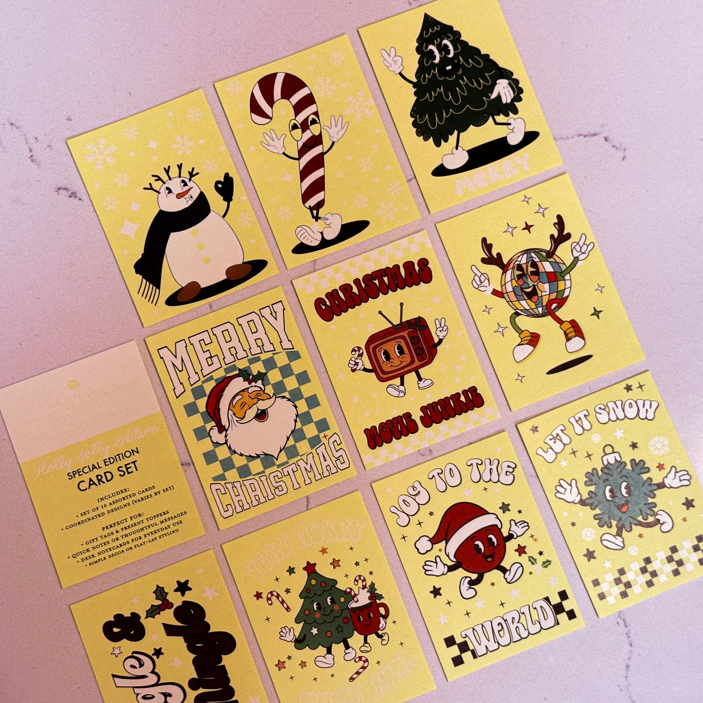 Holly Jolly Gift Tags – Christmas Mini Cards