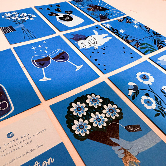 Love Edition Gift Tags – Retro Valentine Mini Cards