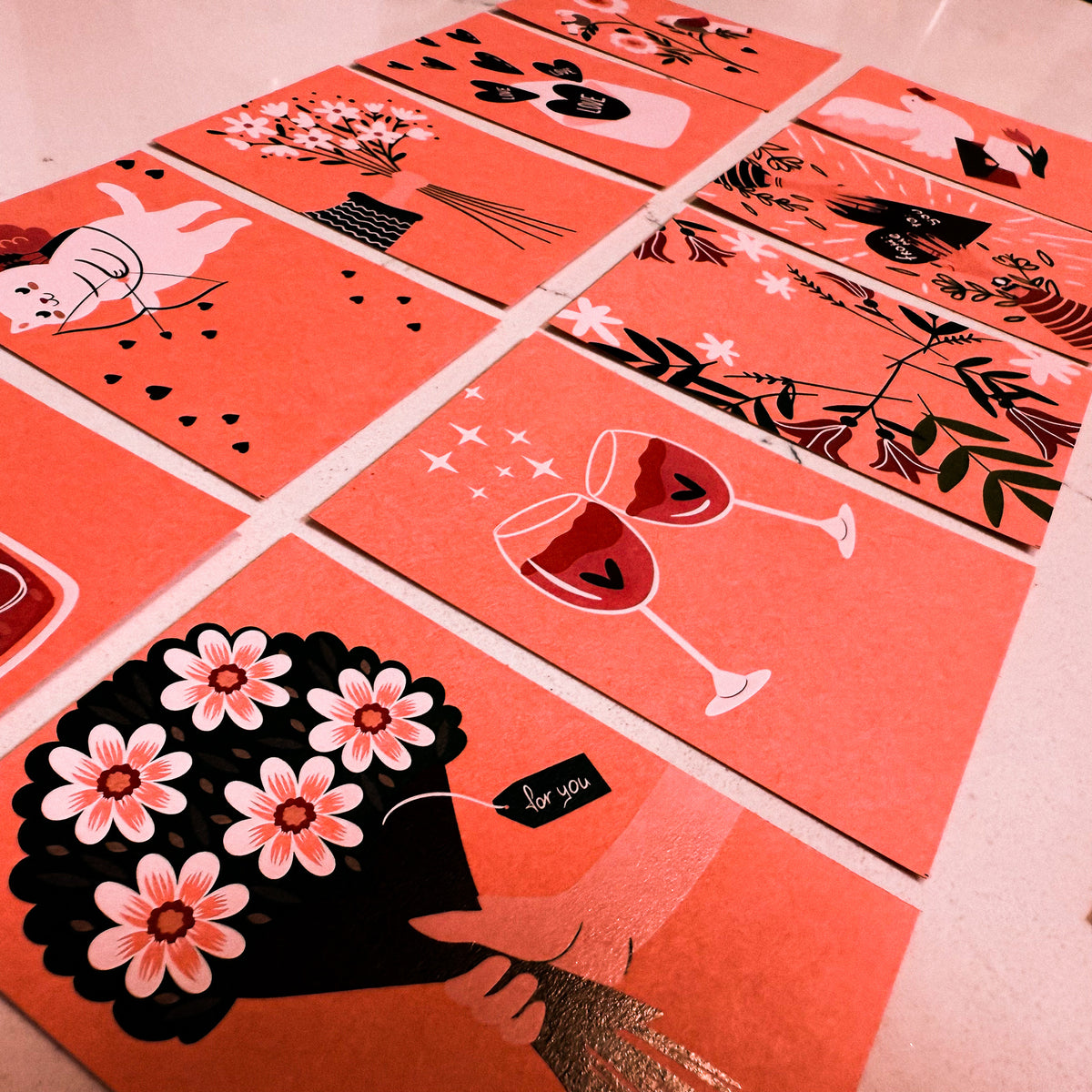 Love Edition Gift Tags – Valentine Mini Cards