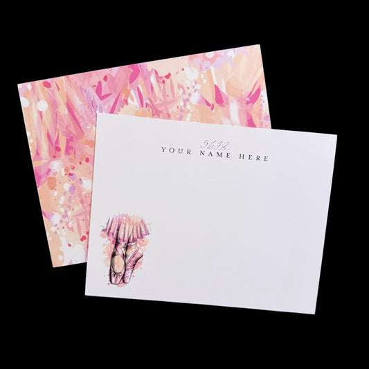 Ballet Personalized Notecards