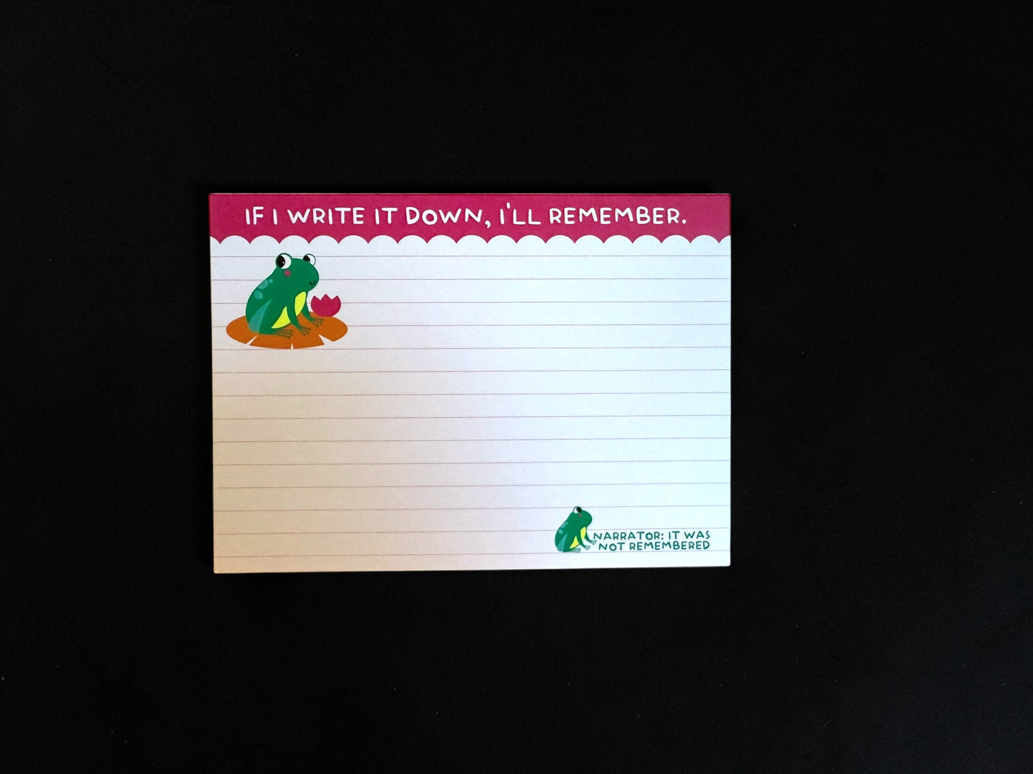If I write it down I will remember... Maybe Notecard Set