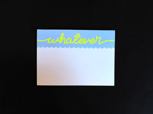 Whatever Notecard Set