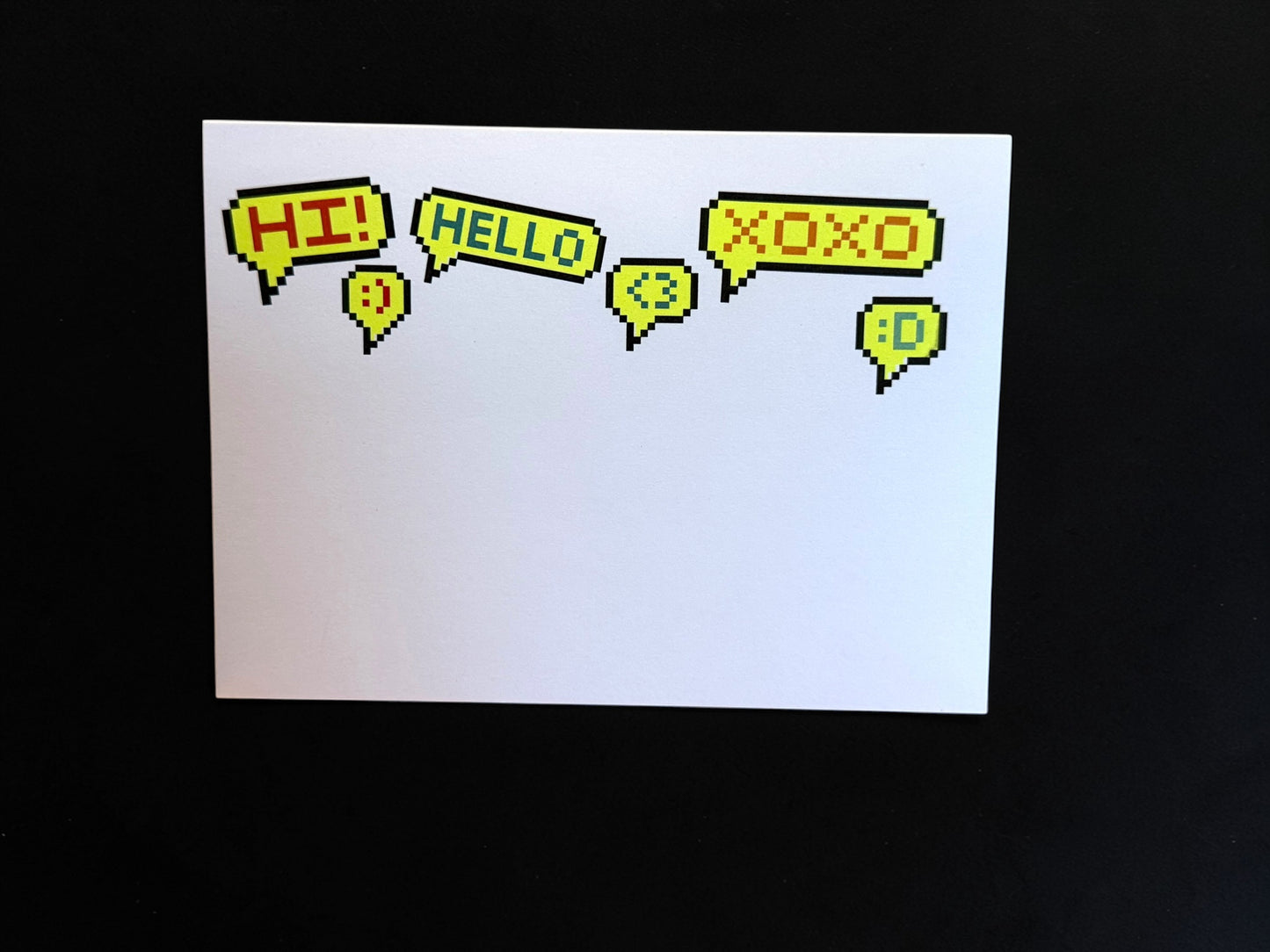 Hi, Hello Notecard Set