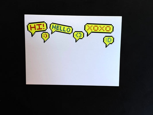 Hi, Hello Notecard Set