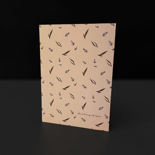 “Thinking of You” Botanical Greeting Card