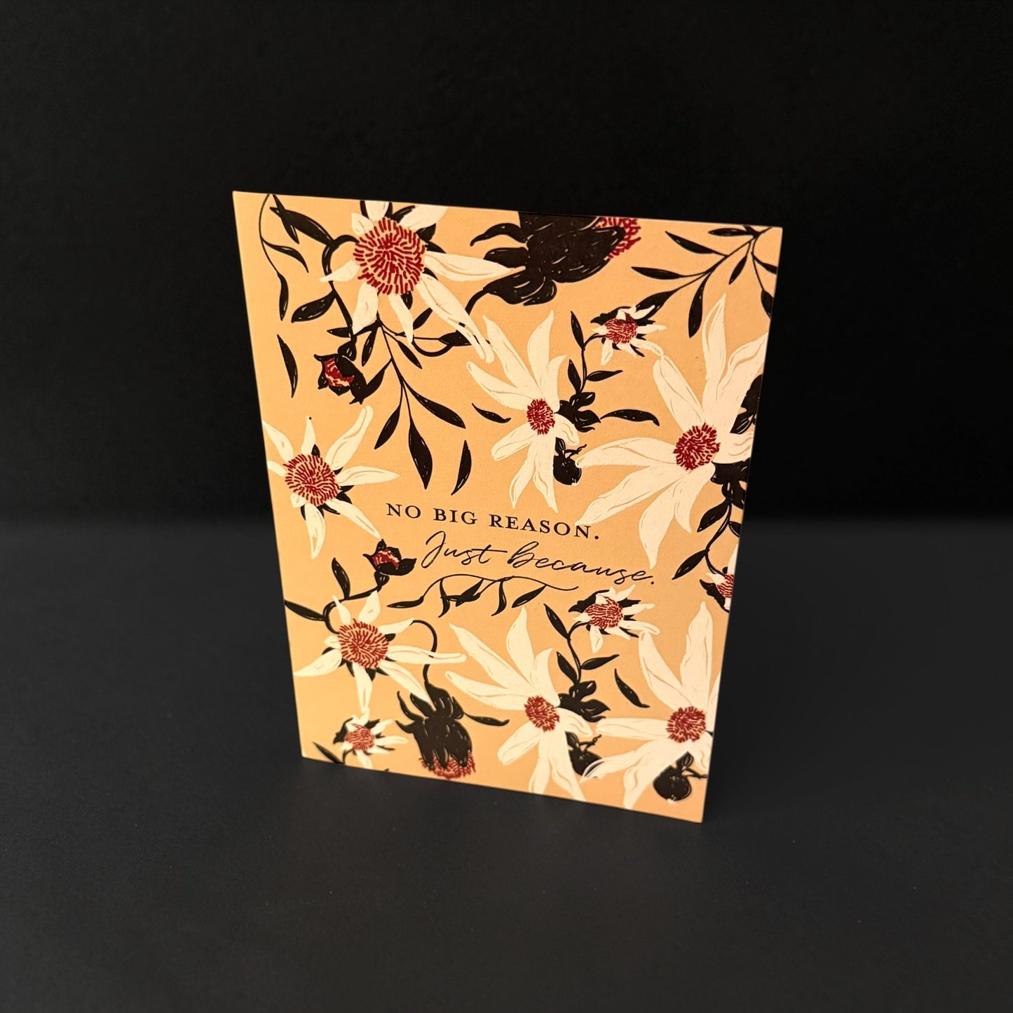 “No Big Reason, Just Because” Card