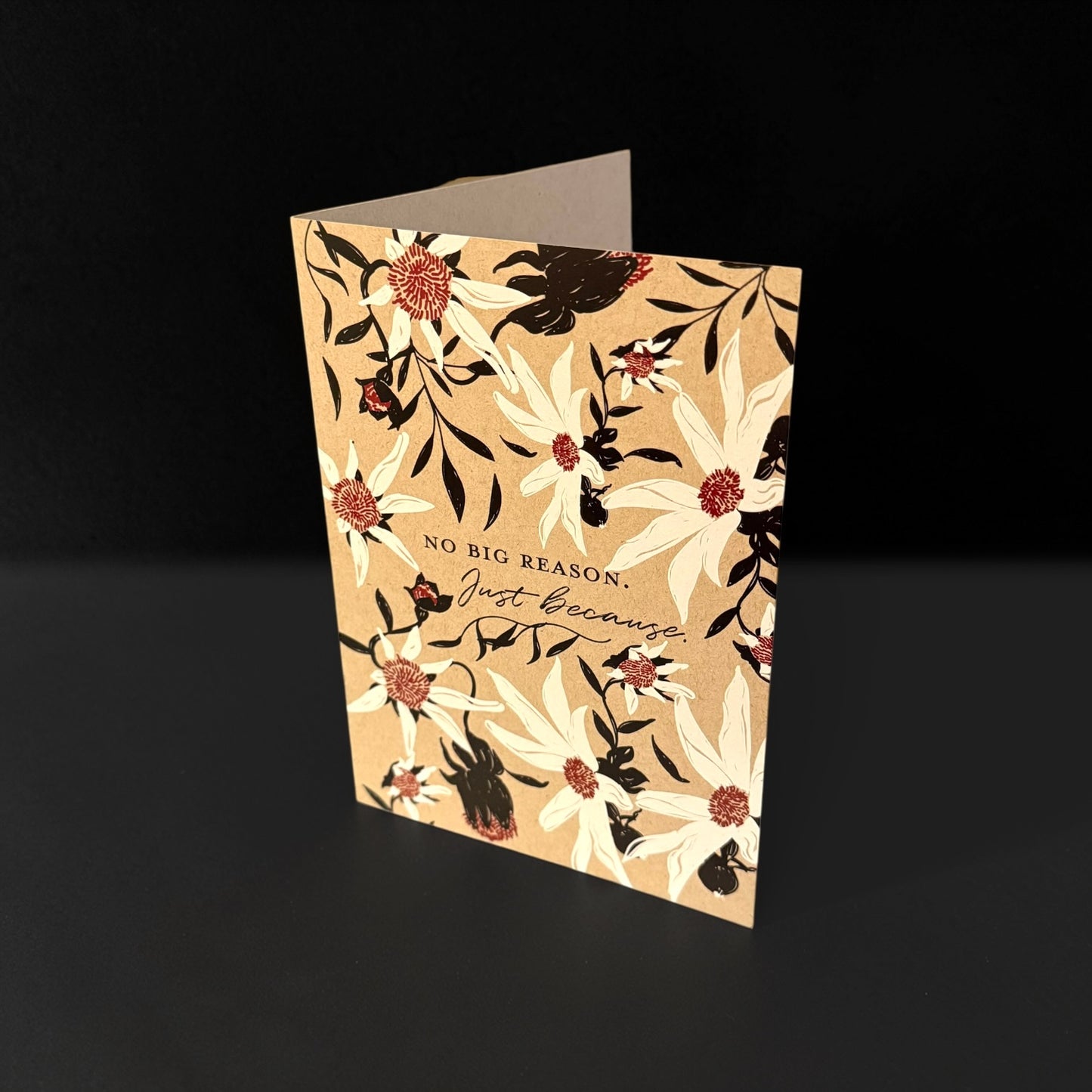 “No Big Reason, Just Because” Card
