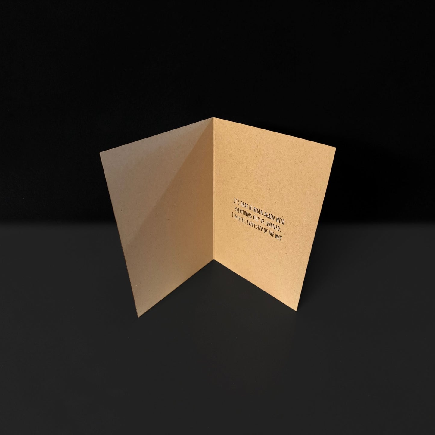 “New Chapter, Same Strength” Encouragement Card
