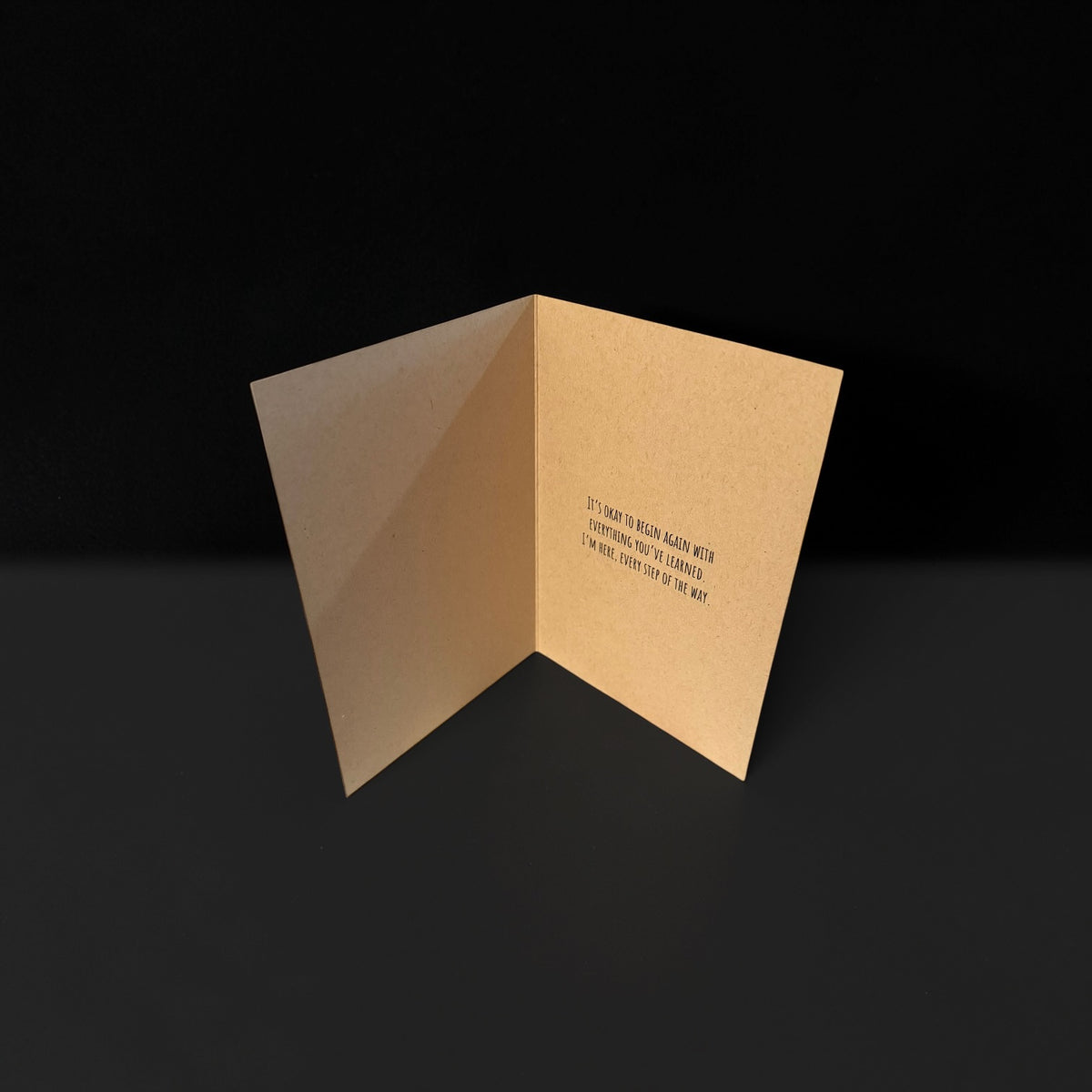 “New Chapter, Same Strength” Encouragement Card