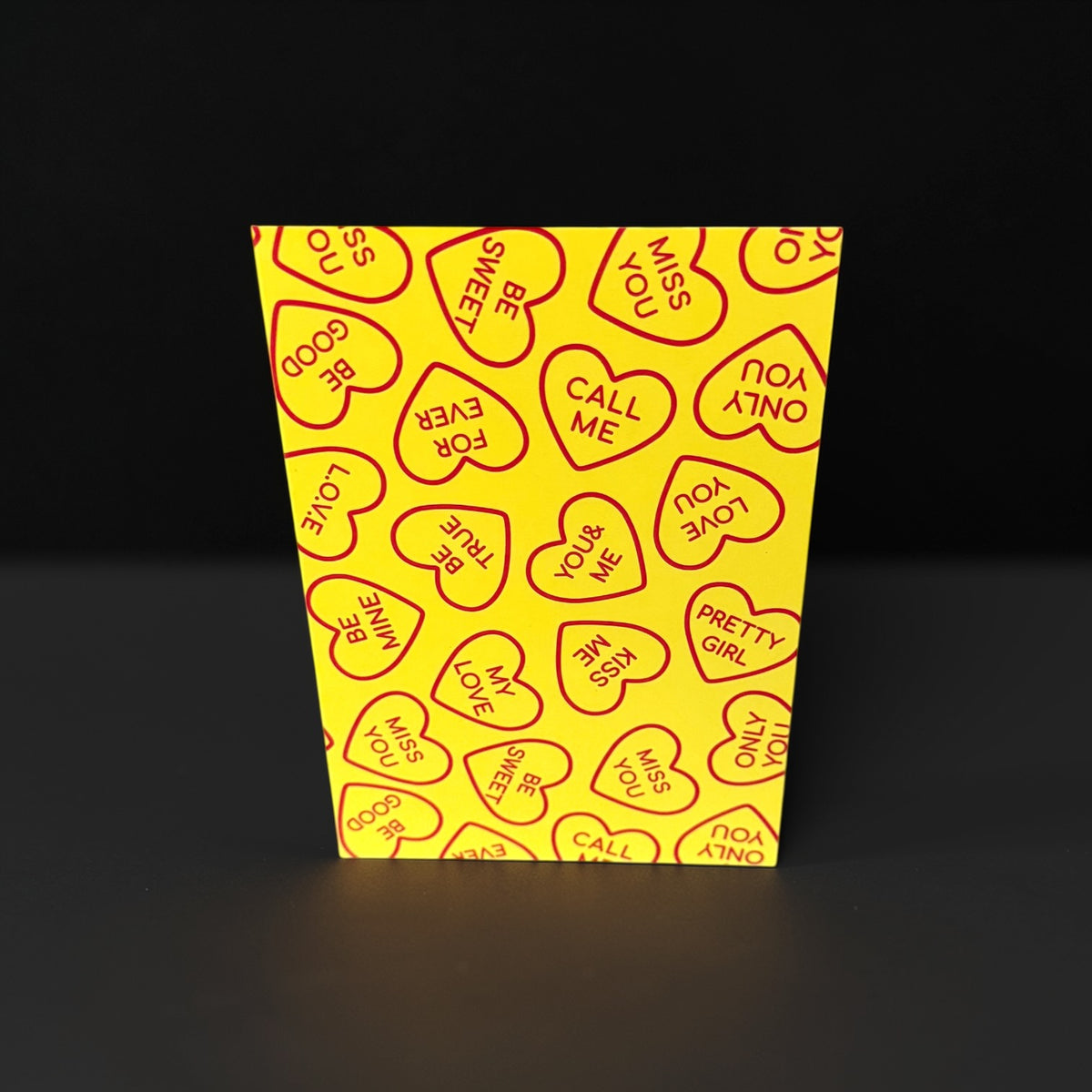 Heart Messages Greeting Card