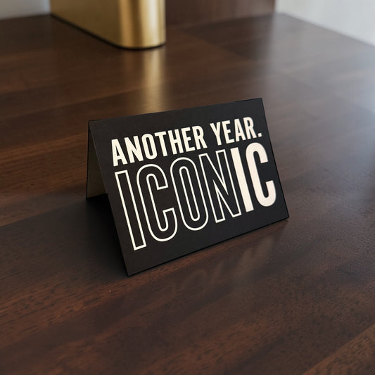 Another year iconic Greeting Card