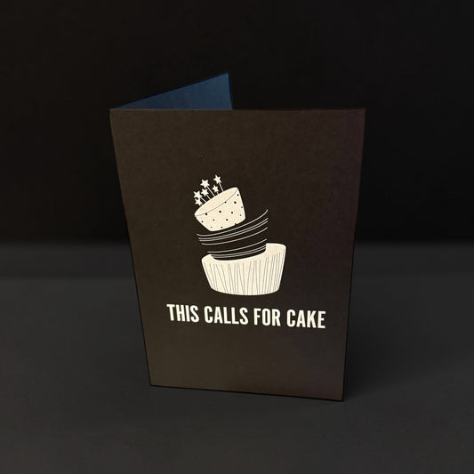 “This Calls for Cake” Greeting Card