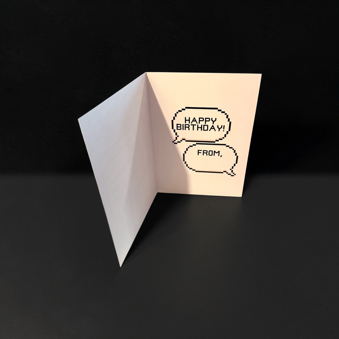 Fill-In Birthday Greeting Card