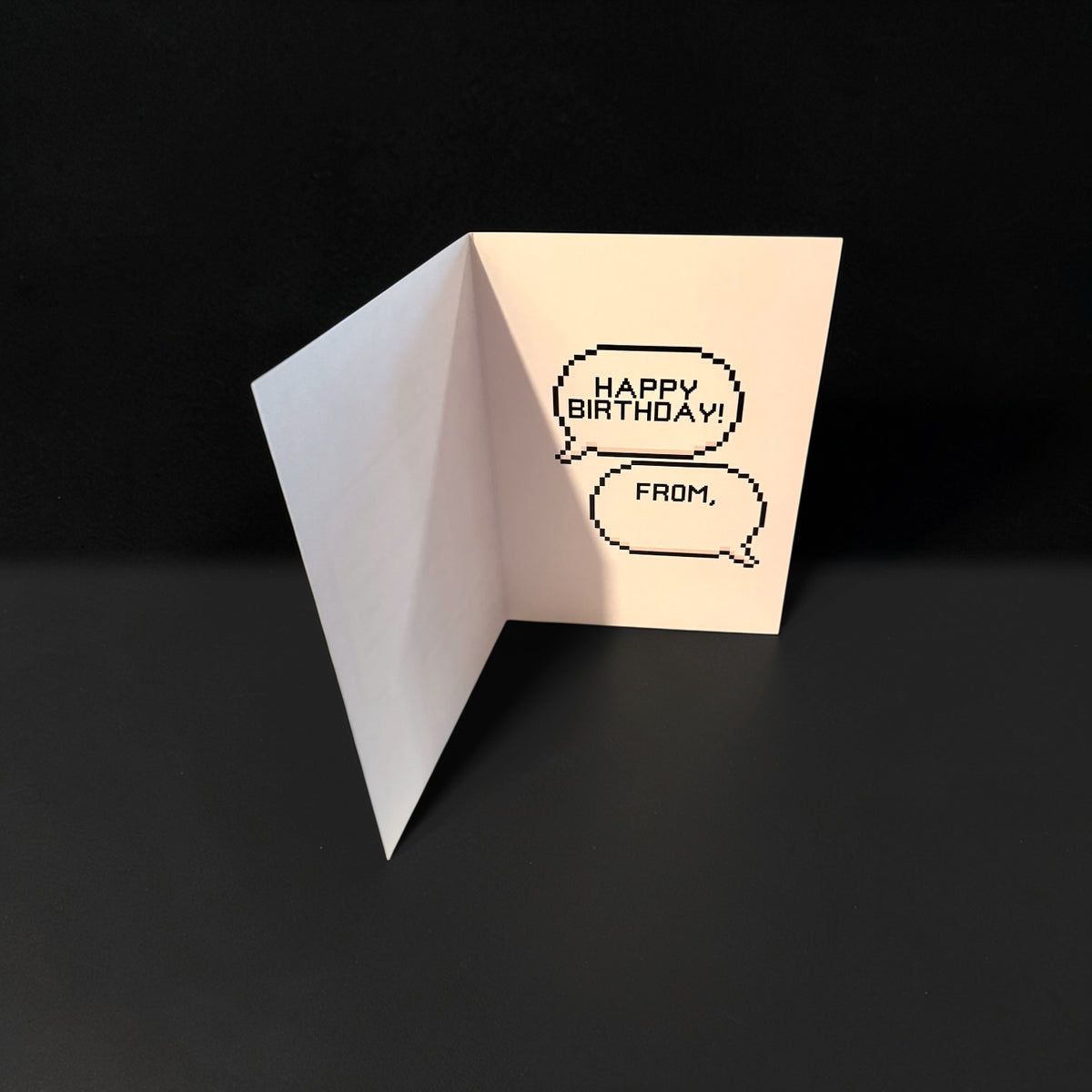 Fill-In Birthday Greeting Card