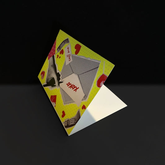 XOXO Letter Greeting Card