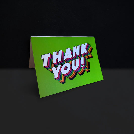 Thank You Greeting Card