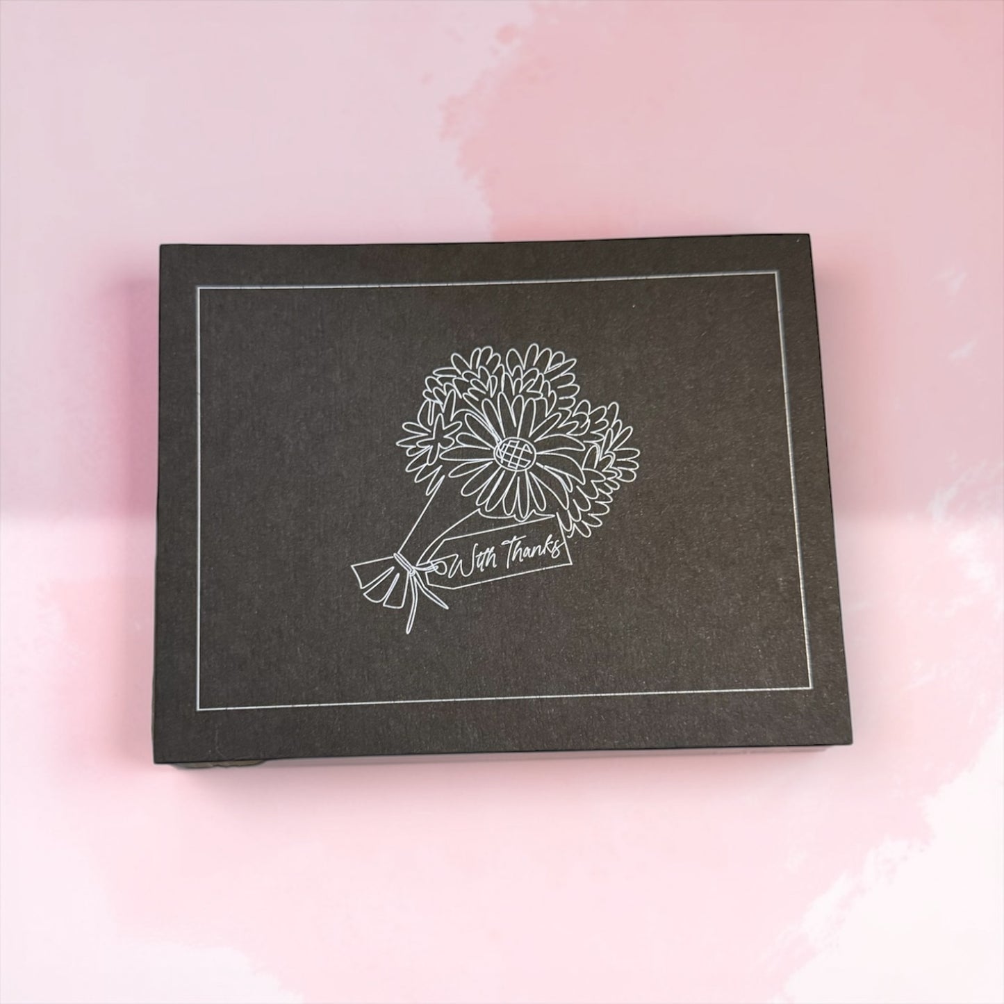 With Thanks Notecard + Envelope Gift Set