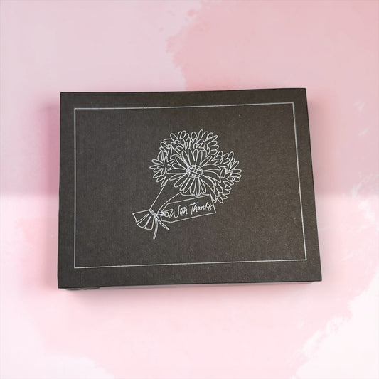 With Thanks Notecard + Envelope Gift Set