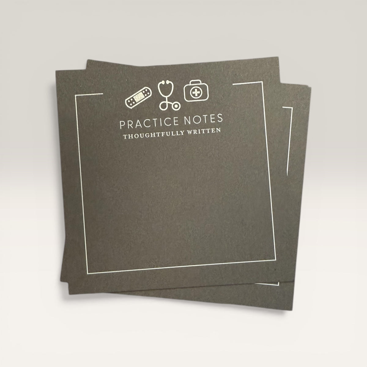 Practice Notes Square notecards