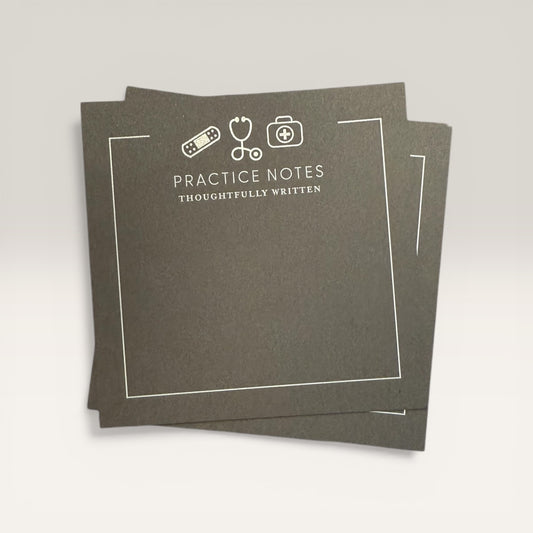 Practice Notes Square notecards
