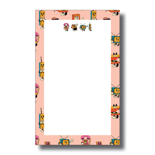 Retro Devices Notepad 8 x 5 Inches