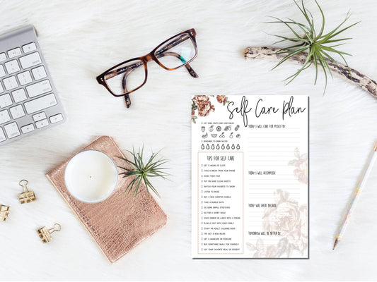 Selfcare Notepad