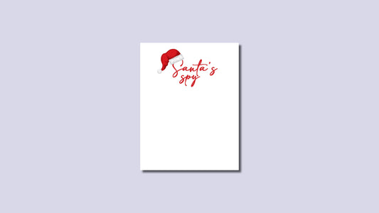 Santa's Spy Notepad
