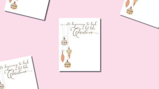 Beginning to look a lot like Christmas Notepad