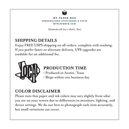 Roller Skating Personalized Notecards